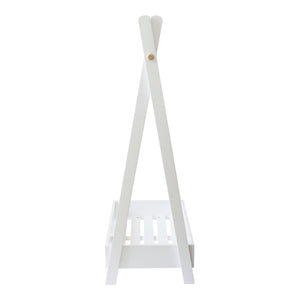 Cuier haine copii Laxe 126 x 73 x 43 cm alb [en.casa]