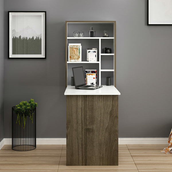 Birou Greve 82 x 62 x 16 cm rabatabil [en.casa]