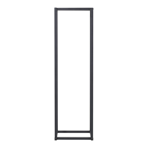 Suport lemne foc Tibro 35x35x120cm otel negru [en.casa]