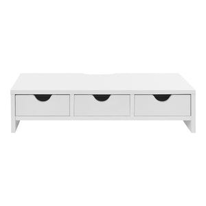 Suport pentru monitor Ruovesi 12x51x25cm Alb [en.casa]