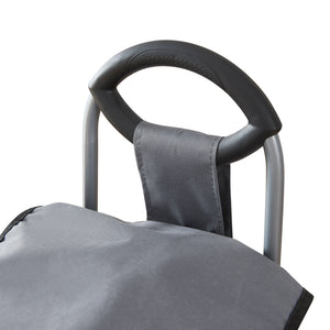 Carucior cumparaturi Norre 36 L gri inchis negru [en.casa]