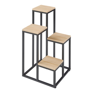 Suport plante cu 4 rafturi inaltimi diferite Ameland 67x34x34 [en.casa]