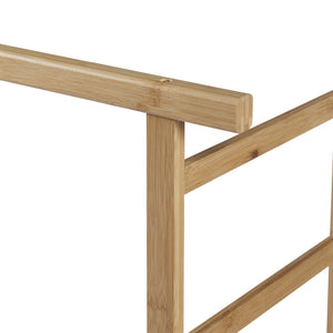 Suport haine Ilmajok 147x70x36cm mobil pe 4 roti [en.casa]