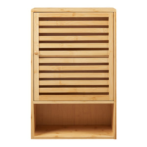 Dulap perete baie Gjesdal 60x40x20cm bambus natur [en.casa]