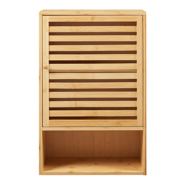 Dulap perete baie Gjesdal 60x40x20cm bambus natur [en.casa]