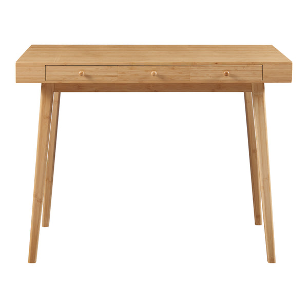 Birou Hässleholm 100x50x75cm bambus [en.casa]