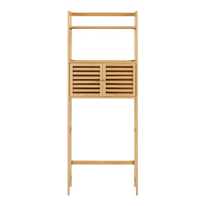 Raft baie de sine statator deasupra WC Haugesund 157.5x60x25.5cm bambus [en.casa]