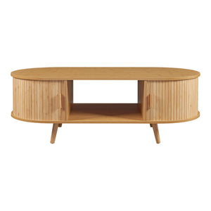 Masuta cafea Nordkapp 120x55x40cm natur [en.casa]
