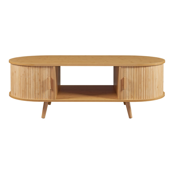 Masuta cafea Nordkapp 120x55x40cm natur [en.casa]