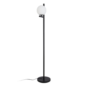 Lampa de podea Aberdaron 154 cm 1 x E27 60W alb negru [lux.pro]