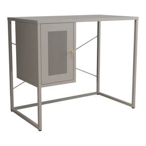 Birou Sund 75x100x50cm otel gri [en.casa]