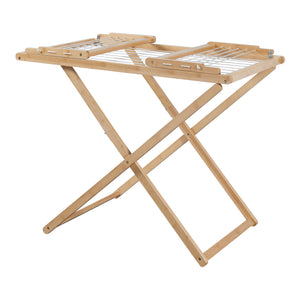Uscător de rufe pliabil Fakala 154x59x82 cm bambus [en.casa]