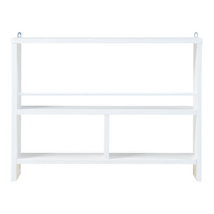 Raft perete Piteå 60x10,5x45cm pal alb [en.casa]