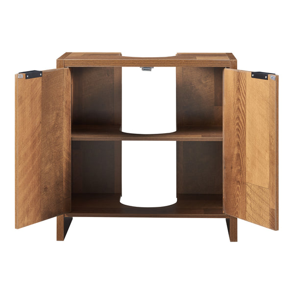 Dulap baie sub chiuveta Namsskogan 60x60x30cm pal efect nuc [en.casa]