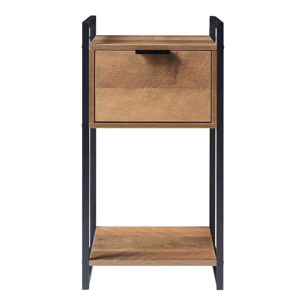 Noptiera Namsskogan 62x33x32cm PAL efect lemn nuc [en.casa]