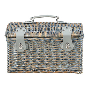 Cos pinic 2 persoane cu geanta termoizolanta Folldal 40x28x25cm gri [casa.pro]