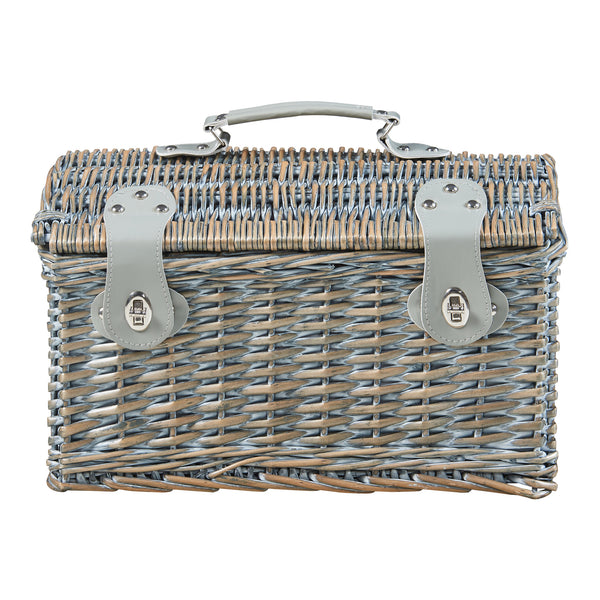 Cos pinic 2 persoane cu geanta termoizolanta Folldal 40x28x25cm gri [casa.pro]