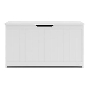 Lada jucarii copii Podek 80x40x44,5cm pal alb [en.casa]