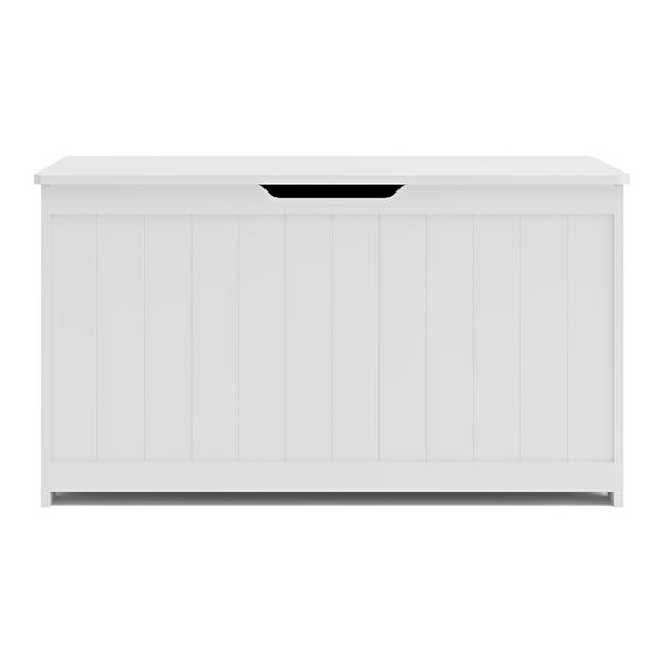 Lada jucarii copii Podek 80x40x44,5cm pal alb [en.casa]