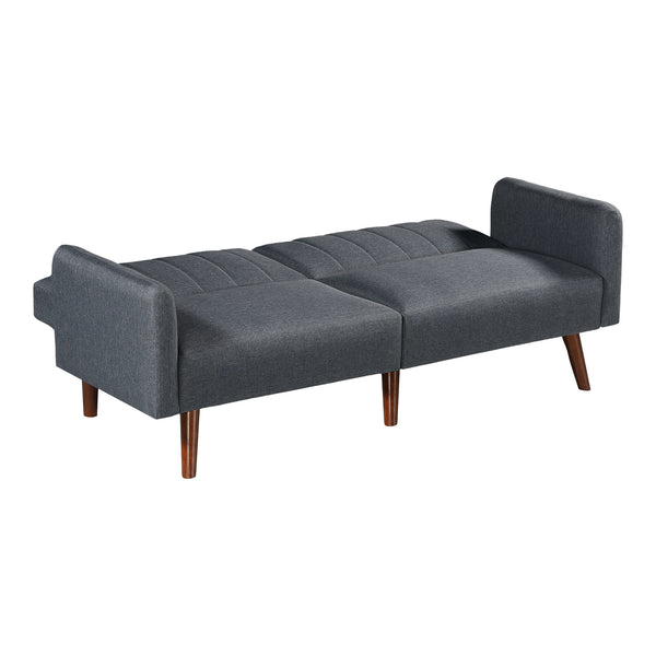 Canapea extensibila Malå 175x70x72cm gri [en.casa]