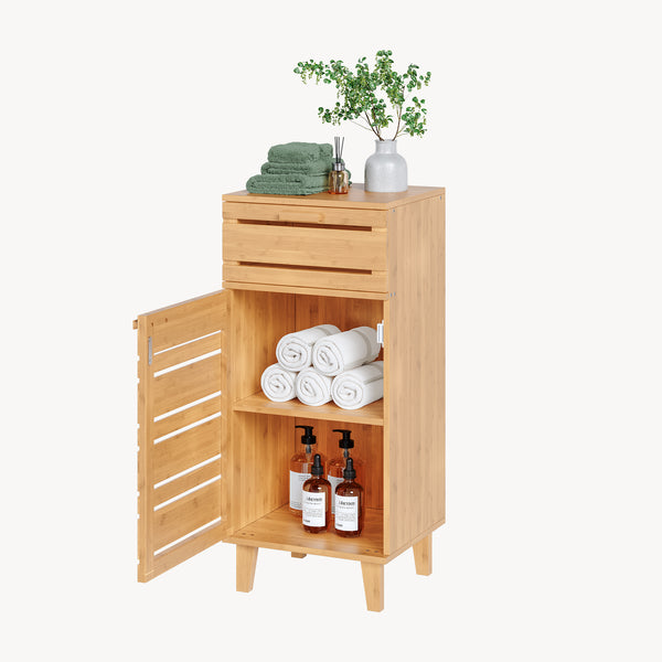 Dulap baie Epind 75x33x30 cm bambus [en.casa]