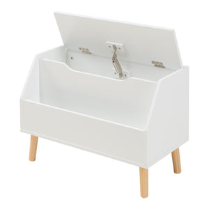 Lada jucarii Aavanrar 60x30x43 cm mdf alb [en.casa]