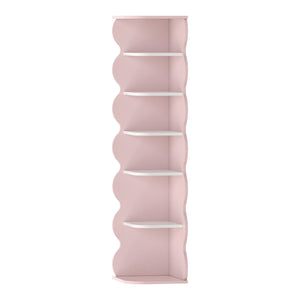 Raft pantofi copii Vestnes 108x27x27 cm vata zahar/alb [en.casa]