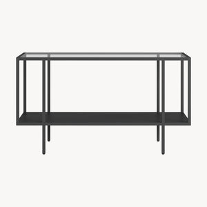 Masuta cafea Nynna 90x50x50 cm negru [en.casa]