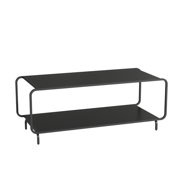 Masuta cafea Færder  115x50x45 cm negru [en.casa]
