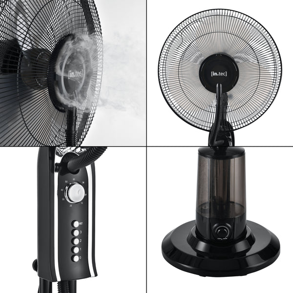 Ventilator ABWV-3971 cu functie umidificare 75W [in.tec] 