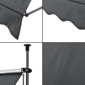 Copertina solara Tora gri masuri diferite [pro.tec]