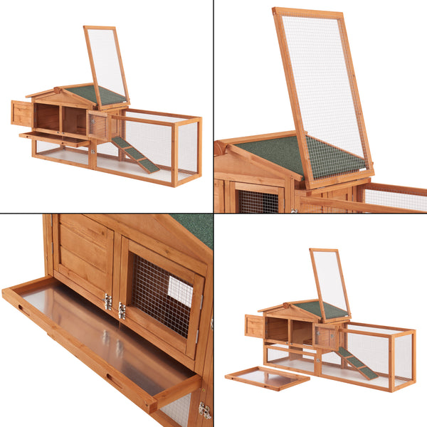 Cusca animale mici Oberursel 68 x 156 x 52 cm brad [en.casa]