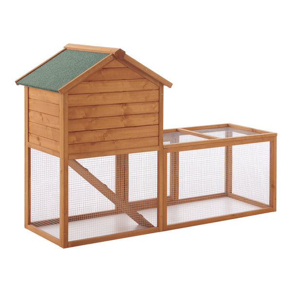 Cusca animale mici Kelkheim 110 x 160 x 61 cm lemn brad [en.casa]