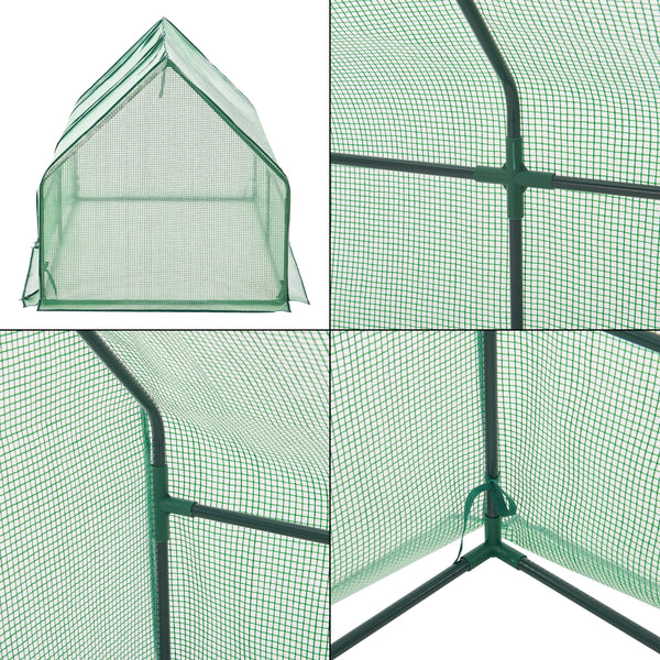 Solar gradina Nissewaard 180 x 90 x 90 cm verde [en.casa]