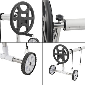 Derulator prelata piscina Amorgo 630 cm [en.casa]