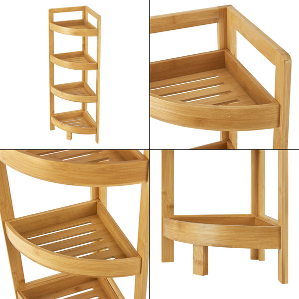 Raft de colt Lestijarvi bambus [en.casa]