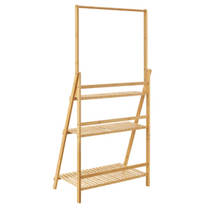 Suport flori Brando bambus tip scara [en.casa]