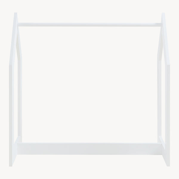 Suport haine casuta copii Værløse 78x75x35 cm alb [en.casa]