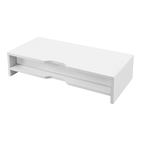 Suport pentru monitor Ruovesi 12x51x25cm Alb [en.casa]