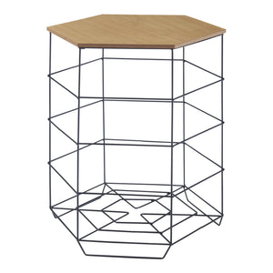 Set 2 cosuri metalice masuri diferite Horsholm [en.casa]
