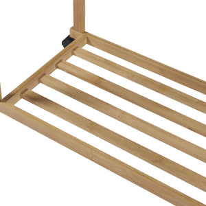 Suport haine Ilmajok 147x70x36cm mobil pe 4 roti [en.casa]