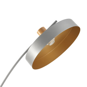 Lampa podea curbata Stafford 159 cm gri [lux.pro] 