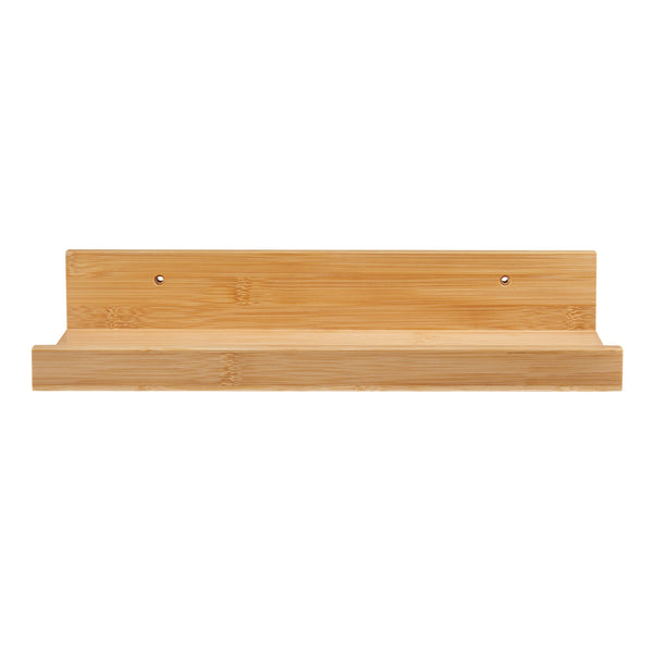 Set 3 rafturi perete Gildeskål 40x13x7cm bambus [en.casa]