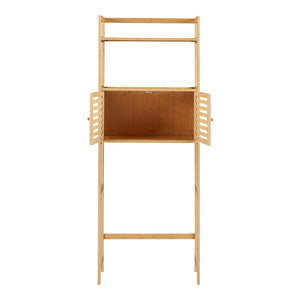 Raft baie de sine statator deasupra WC Haugesund 157.5x60x25.5cm bambus [en.casa]