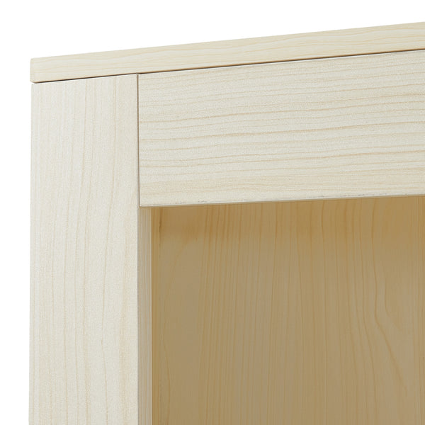 Dulap colt Eura 170x62x30cm efect lemn stejar [en.casa]