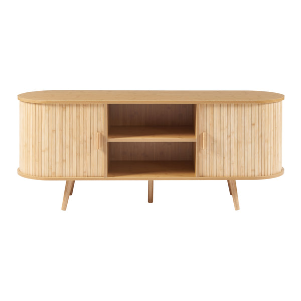 Comoda Nordkapp 140x40x56cm natur [en.casa]