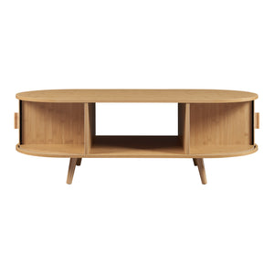 Masuta cafea Nordkapp 120x55x40cm natur [en.casa]