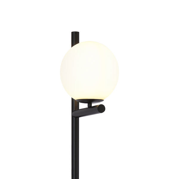 Lampa de podea Aberdaron 154 cm 1 x E27 60W alb negru [lux.pro]