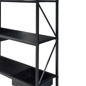 Suport plante Berkelland 65,5x60x20cm cu 3 rafturi [en.casa]
