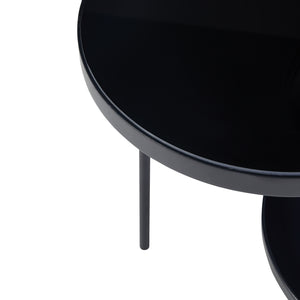 Masuta Mölndal 70x58x37cm negru [en.casa]